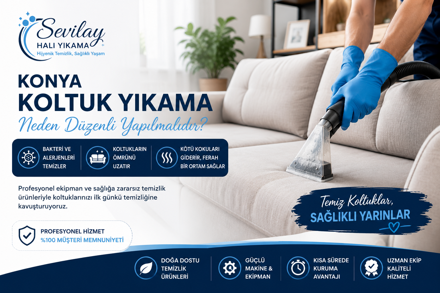 Koltuk Yıkama Neden Düzenli Yapılmalıdır?