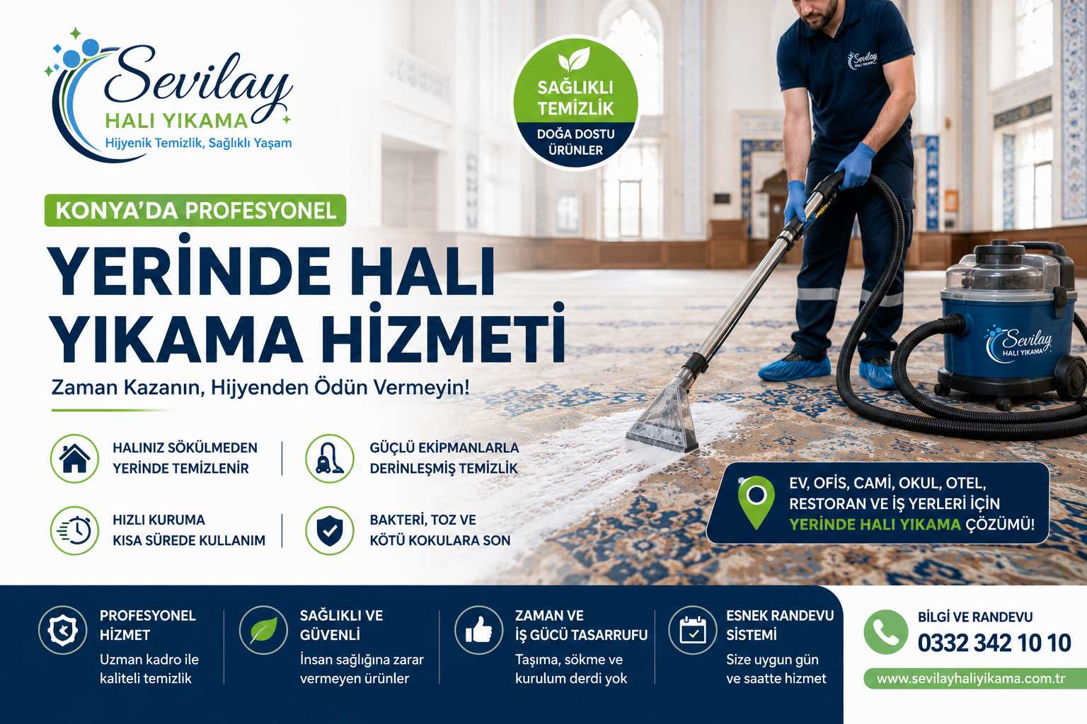 Yerinde Halı Yıkama Hizmeti Kimler İçin Avantaj Sağlar?